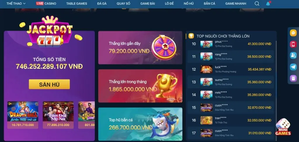Chương trình VIP oxbet casino